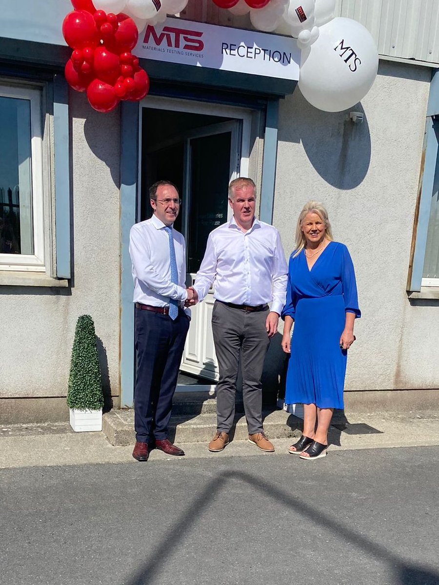 I’m delighted to support MTS’ announcement to create 45 new jobs here in Carlow. A key stakeholder in the construction sector, the news of their significant investment in business is very welcome. @CarlowLEO @JenMurnaneOConn