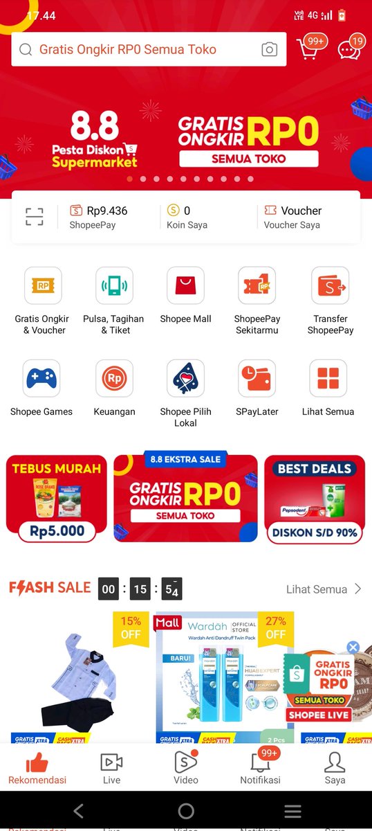 SyihabSifa's tweet photo. @ShopeePay_ID Masih aman hahah https://t.co/wO6GlOBnQ6