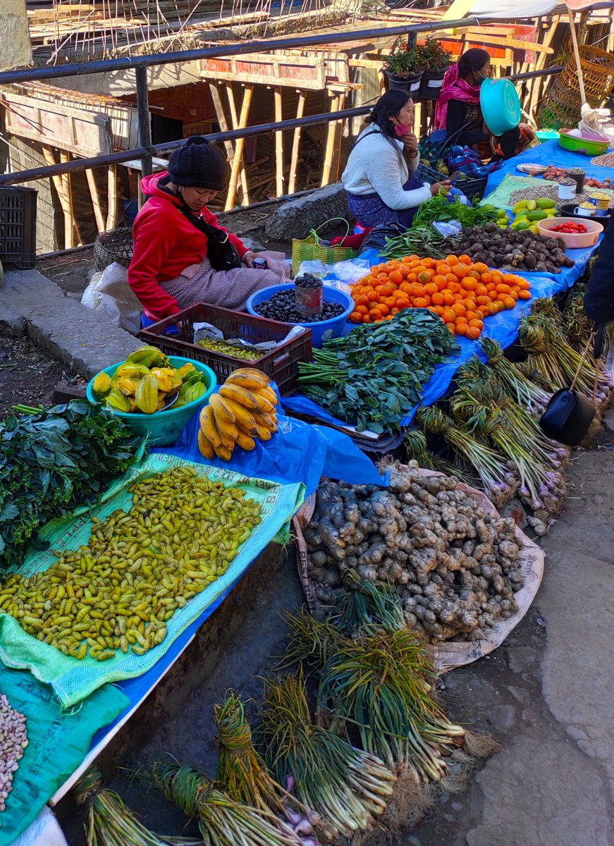 A fine example of #IndigenousWomen making a livelihood off their #TraditionalKnowledge. The day their lives are most secured, comfortable & content will be the real celebration of #IndigenousPeoplesDay
#Nagaland #Kohima #organic #foodsovereignty