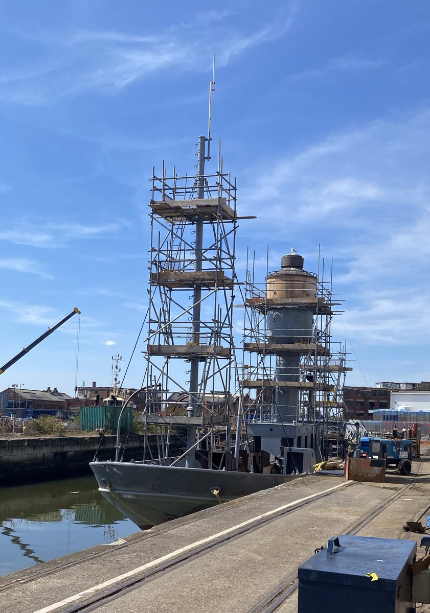 gmosgerby's tweet image. Always a pleasure to be @DunstonShipLtd for our regular meetings to discuss the restoration of our historic vessels. Good progress being made on both ships with lots of activity taking place @HullMaritime @HeritageFundNOR