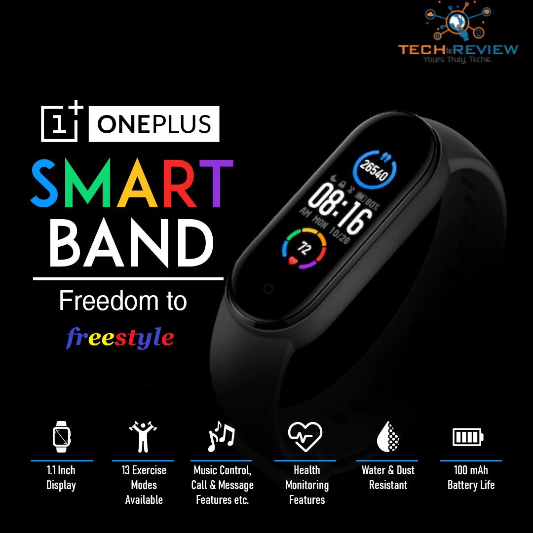 TechtoReview1's tweet photo. Want to upgrade your #style and live a #healthy &amp; happy life?
Grab this OnePlus #watch right now and enjoy its exclusive features!
#techtoreview #SmartWatch #smartband #oneplussmartband #Bluetooth #calling #apple #boat #applesmartwatch #fossilsmartwatch #noisecolorfit  #workout https://t.co/3tsDYxu6e3