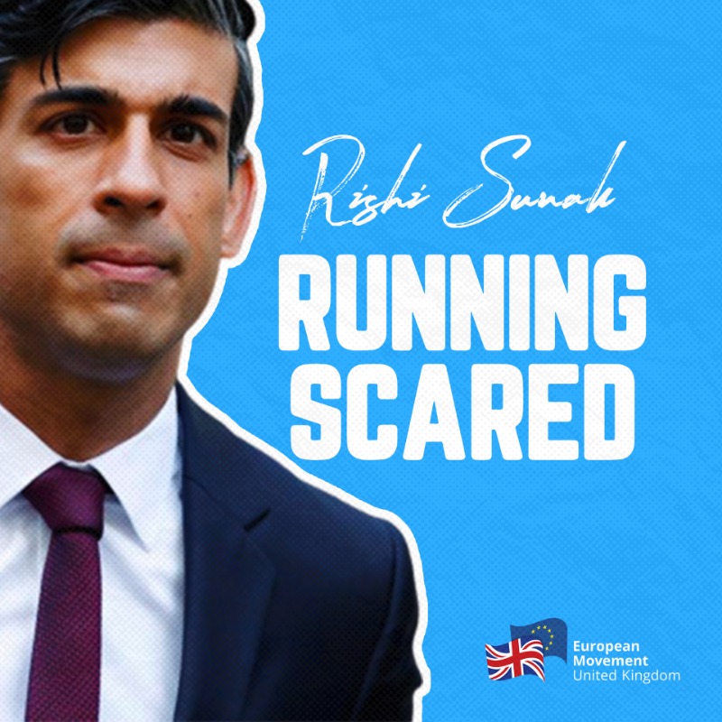 euromove's tweet photo. A leader should prioritise tackling the biggest cost-of-living crisis in a generation.

Instead, Rishi Sunak has said that in his first 100 days, he would repeal 2,400 laws and protections created by the UK and its European neighbours over the last 50 years.

A waste of time.
