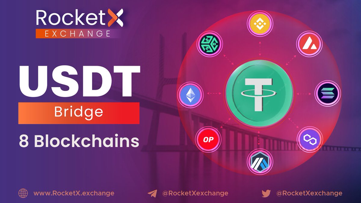 RocketXexchange's tweet photo. With the up-coming @kucoincom integration, https://t.co/dKKPlJdlzF would simplify $USDT Bridge like never before with support to
🔀8 Leading Blockchains 
✅One-Click
⚡️Fastest
💰Fraction of Cost compared to competitors
$RVF #BTC #ETH #SaveMoreWithRocketX https://t.co/8r62kkdksT