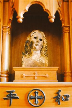 謎の古いマリア像 蔵出し品