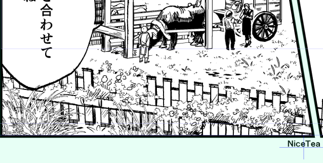 cottagecore的に正しい柵 