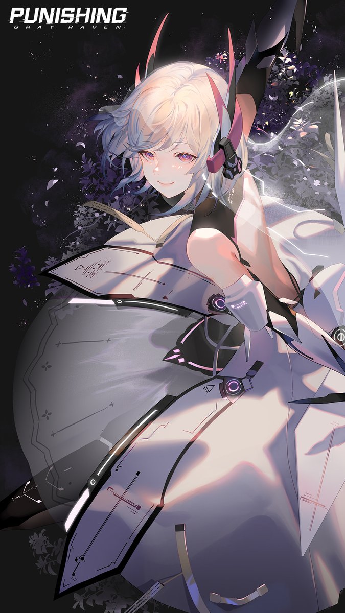 🌌Light of night pours down on her dress, casting shimmering shadows on the ground. She sends us the invitation with a smile on her face.
💫May you stay bright and pure; May your shining personality keep motivating us to fight. 
🎂Happy birthday, Liv!

#PGR #punishinggrayraven