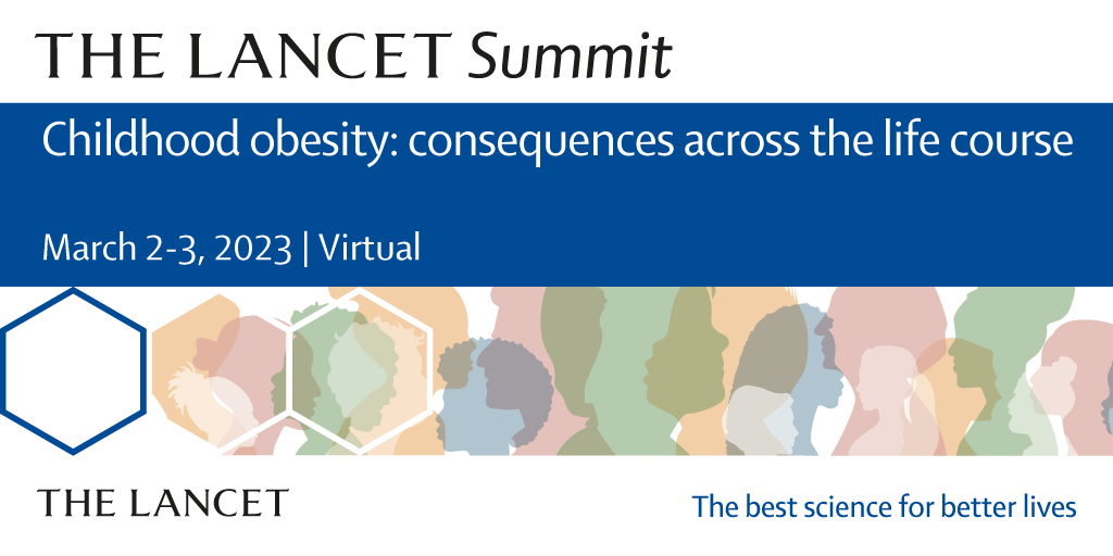 📢Call for abstracts is open! thelancet.com/journals/langl… Share your experience and learning online at #LancetSummitObesity – Childhood obesity: consequences across the life course, Mar 2-3, 2023. Submit abstracts by Oct 21. #childobesity #DOHAD