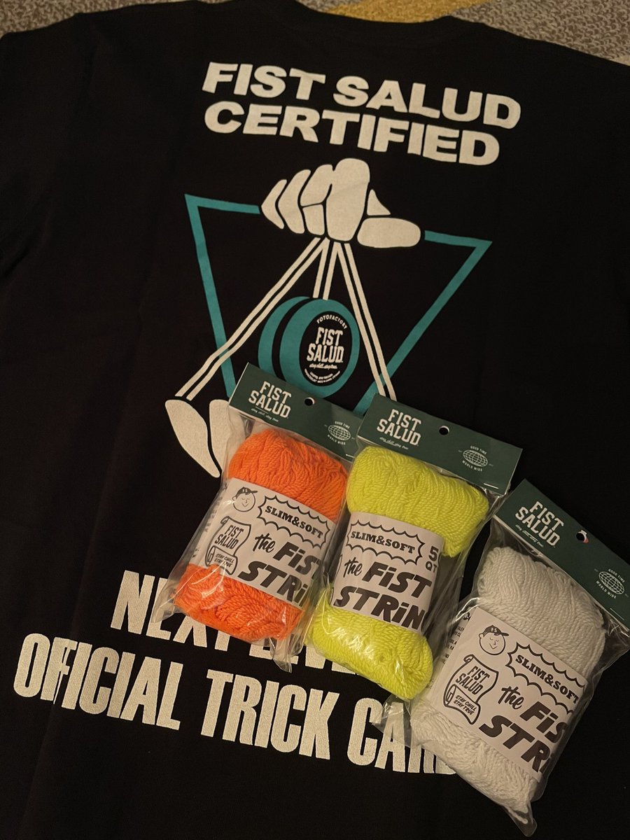 sakatuca's tweet image. 補給物資

#fistsalud
#fiststring