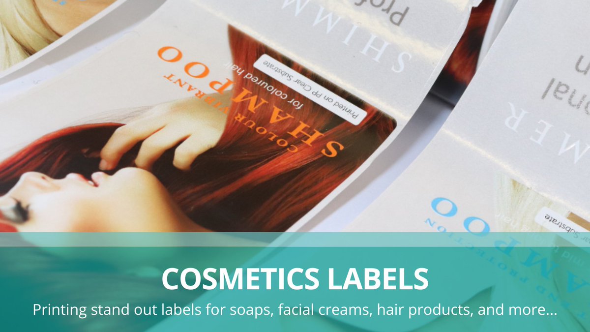When we hear the word cosmetics we think of nice scents, nourishing creams and luxurious products. Portraying this with a label is something we love to do by adding gold foil, using premium materials or adding bold colours to make the packaging come to life!

#cosmetics