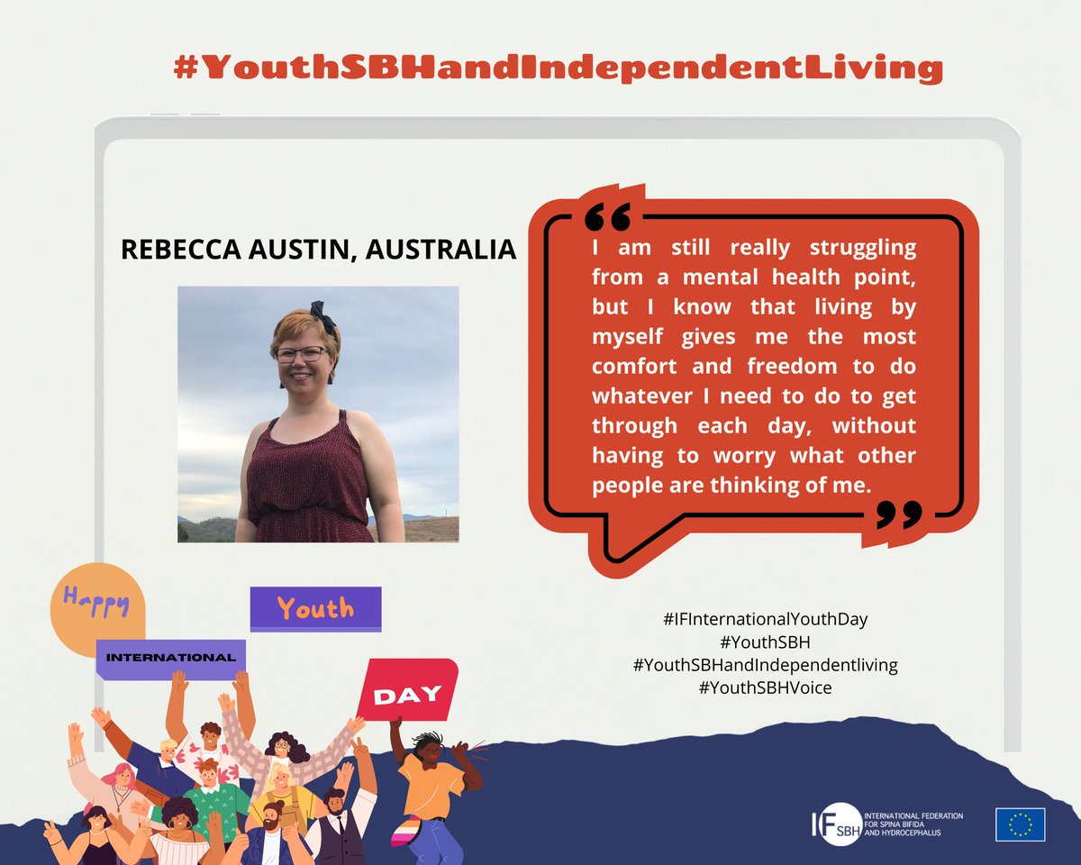 ifsbh's tweet photo. 📣Stay tuned for Rebecca’s story on #IndependentLiving on the #InternationalYouthDay! But also share yours &amp; tag @ifsbh!

IF International Youth Group welcomes #YouthWithDisability for their ‘Independent Living in Your Eyes’ event on Thursday

👉Register: https://t.co/fY2UcNfalp https://t.co/oG6O73PBPK