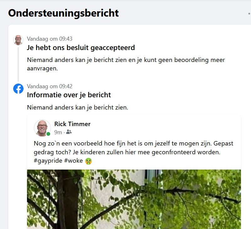 EchteIi's tweet photo. @KAFKA_Dev Ik had die anuslikker nog geen min. op Feestboek geplaatst of ik had al een ban te pakken. De waarheid mag niet gezien worden. https://t.co/nHPUEpIHtB