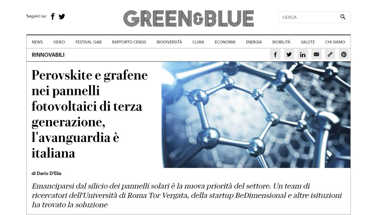 CNR-ISM Istituto Di Struttura Della Materia (@cnr_ism) on Twitter photo #pannellifotovoltaici di 3° generazione con #perovskite, #grafene e altri #materialialternativi al #silicio:
c'è anche <a href="/CNR_ISM/">CNR-ISM Istituto Di Struttura Della Materia</a>
La news ➡️repubblica.it/green-and-blue… #pannellifotovoltaici di 3° generazione con #perovskite, #grafene e altri #materialialternativi al #silicio:
c'è anche <a href="/CNR_ISM/">CNR-ISM Istituto Di Struttura Della Materia</a>
La news ➡️repubblica.it/green-and-blue…