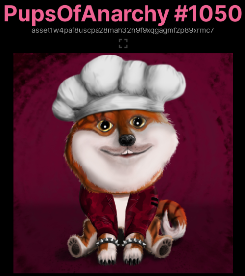 I will give you amazing nft.
Win :
☑️ Pups of Anarchy #1050

HOW:
☑️Follow 
<a href="/yuri4321000/">ADA NFT Hunter</a> &amp; <a href="/PupsAnarchy/">PupsOfAnarchy</a>
 
☑️ReTweet &amp; like
☑️Tag 5 friends
☑️Join discord &amp; say 'Pups LFG!' in general-chat
discord.gg/mAnQx8VHEW
like reach more than 100, I will pick up one.