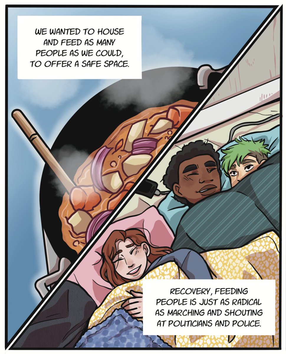 MagicTorchComix's tweet image. Join us at The Deep End in Nithsdale St this Friday at the launch of @GovanhillBaths graphic novel &apos;Occupy!&apos; sharing a people&apos;s history of occupation in Scotland. Timely reading we think and a joy to work on facebook.com/events/4395093…