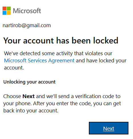 MonkayYT's tweet photo. @Microsoft I tried playing minecraft again after not doing so for months and i find myself being warmly welcomed by a cute "Your account has been locked"

I cant even receive the code cause it gave me the same error message even on my first try!
Microsoft, i'm clean. come on! https://t.co/yuO2xTnbBZ