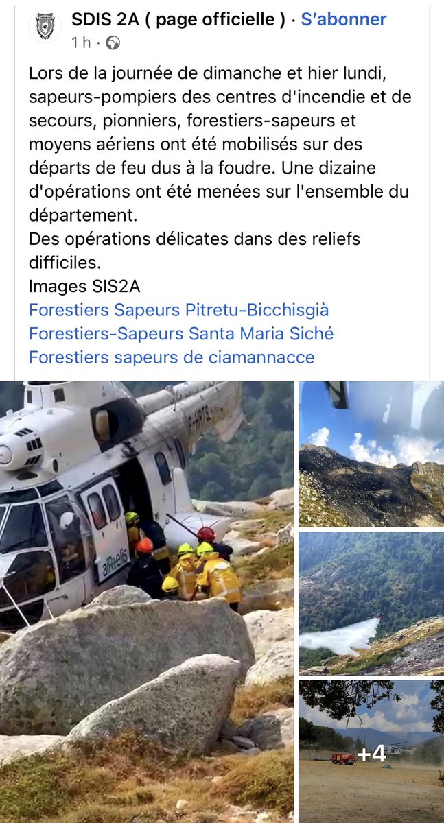 FSapeurs's tweet image. #forsap de @IsulaCorsica  👍