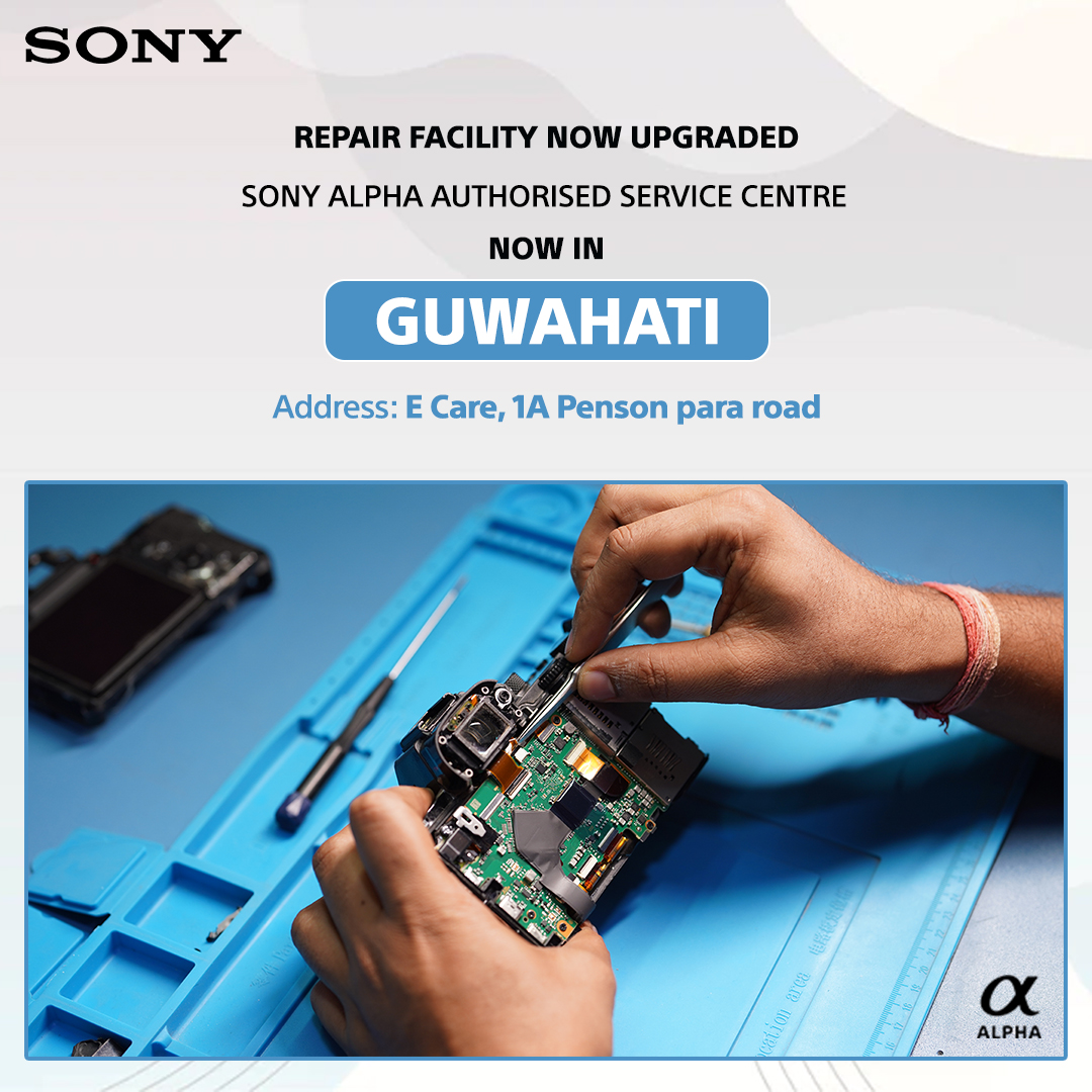 Sony India on Twitter "Hello Guwahati! We're here to take care of your Sony Alpha Gear with