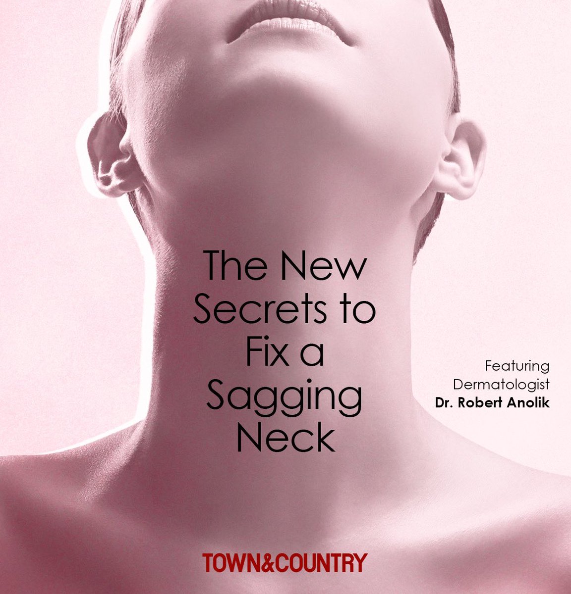 I use a variety of strategies to improve neck skin, including many that we helped develop in our research department. In this <a href="/TandCmag/">TOWN&COUNTRY</a> feature, I gave some thoughts on where cosmetic dermatology assists before stepping into plastic surgery. 

To read: townandcountrymag.com/style/beauty-p…