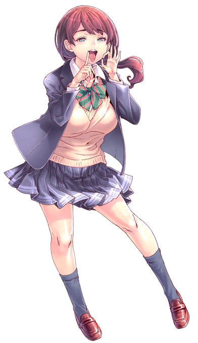 コミックヘヴン10周年記念号の表紙集合絵の桃香さん。上半身メインだからスカートは描き込む必要ないなー…でも好きだから描いとこ!
て描いといてよかったわぁ〜…中できっちり使われてました…
雑誌も買って見てみてね‼︎(h
※打ち間違いあったからあげなおしです‼︎ 