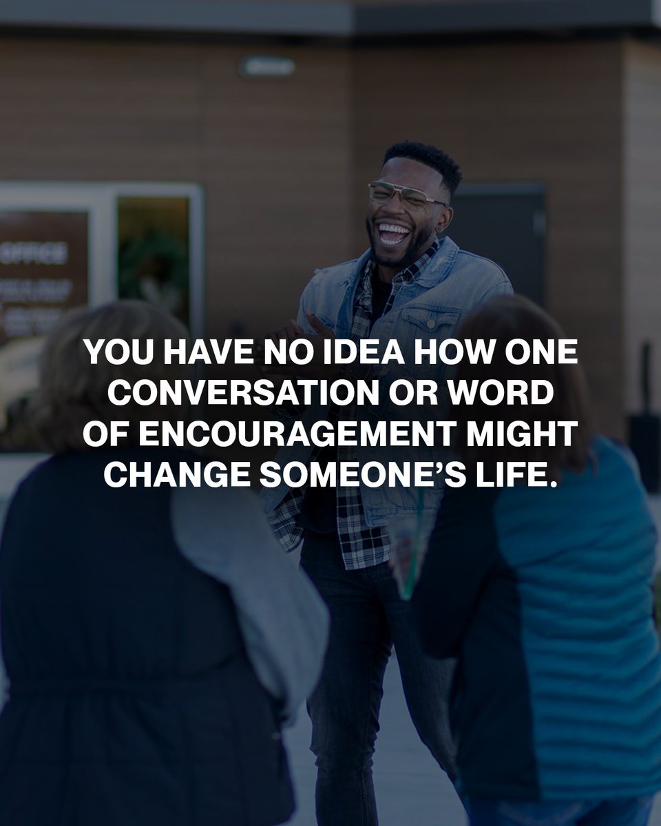“You have no idea how one conversation or word of encouragement might change someone’s life.” <a href="/craiggroeschel/">Craig Groeschel</a>