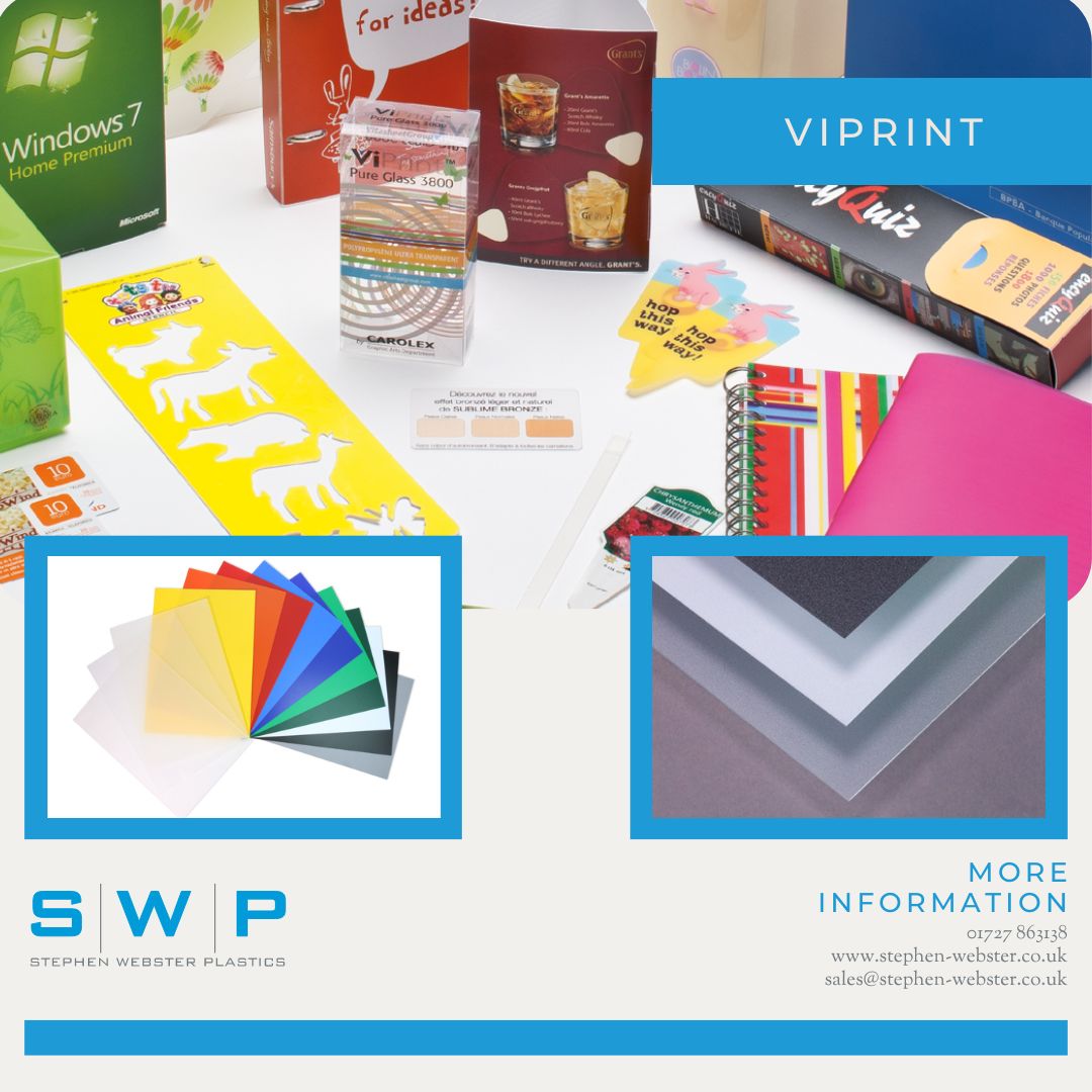 SWPLASTICS's tweet photo. ViPrint consists mainly of polypropylene, polyethylene, antistatic agent, and colourant. A recyclable plastic sheet that is suitable for screen, offset and UV digital printing.
📞 01727 863138
🌍 https://t.co/u3O0MmD8GP
#viprint #polypropylene #plasticsheets #print #recyclable https://t.co/KNmQrOSjRN