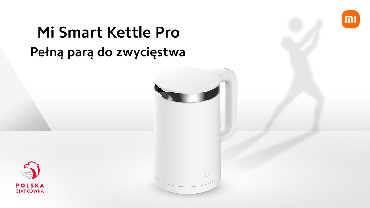 XiaomiPL's tweet photo. Aromatyczna kawa lub herbata po pierwszym secie? Wstrzel się w przerwę, steruj #MiSmartKettlePro z telefonu.
A po meczu weź udział w zabawie ➡ https://t.co/1dVJuoFnaQ i wygrywaj! https://t.co/D4jb41muOb