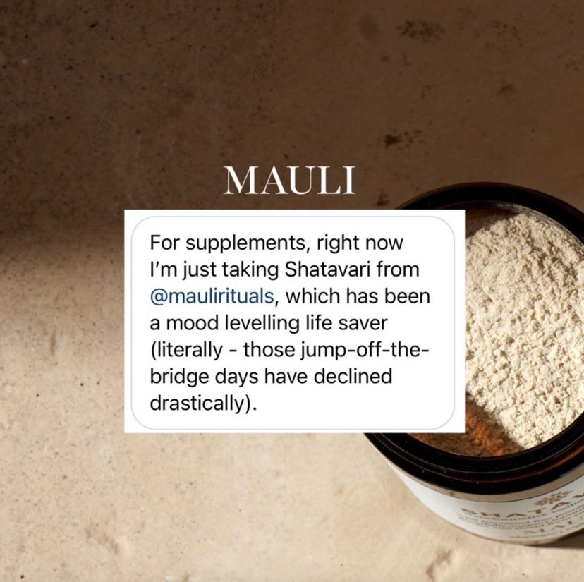 When @yogawithzaz posted about how our Shatavari has been helping her hormones during perimenopause and increase her mood, we just had to share!⁠
⁠ If you are interested to learn more about this powerhouse herb - visit our journal : lnkd.in/eqWJuHsw ⁠