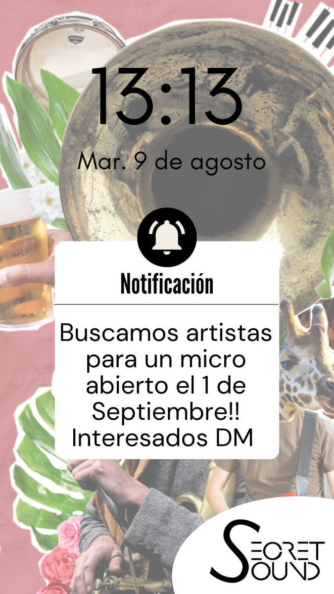 Secret Sound tweet media