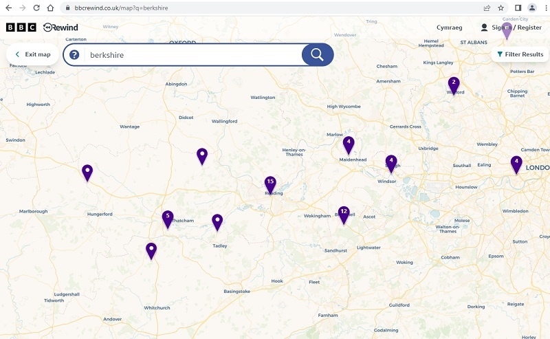 BerksArchives's tweet photo. Did you know that last month the BBC launched a new site to mark their centenary? This includes historical broadcasts and documentaries of Berkshire. You can search the catalogue by keyword but also by map. #BBCRewind

To explore this new service see: https://t.co/bHskvgnYpk https://t.co/T4YjJWNXCz