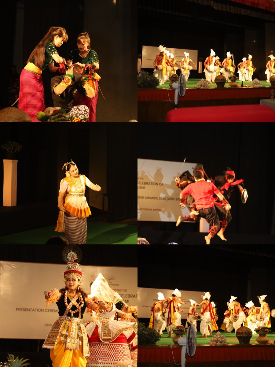 thbasantasingh's tweet photo. Honoured to attend the inaugural event #MSKA Golden Jubilee celebration in the presence of Hon'ble Gov, Shri #LaGanesan Ji. 
Congratulations to all the 27Akademi Awardees for their marvellous contributions in the various fields of arts&amp;culture,tribal culture,literature,fine arts. https://t.co/jeTU7owoT0