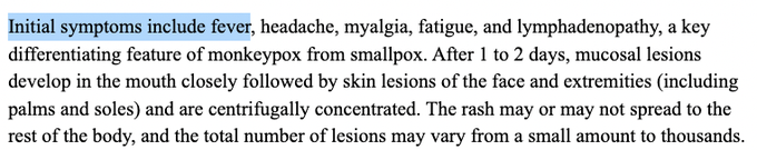 Guess what highly contagious pathogen's first symptom is fever? And fever screening has been a standard
