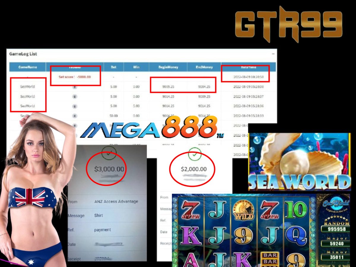 gtr99aus's tweet photo. 🎉Congratulations🎉 to our Lucky Member Received a huge Win at our Platform -Mega888 > (SEAWORLD)

🏆Member Deposit $300 withdraw $5,000🏆 

✅PAYMENT SETTLED WITH 2 RECEIPT !!!   ✅

What's more important than choosing a trusted and real Company?     
💥💥 https://t.co/YTl63uo8sM