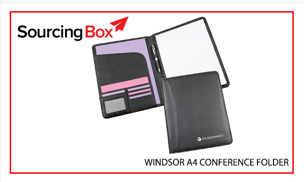 sourcingbox's tweet photo. Conference folders give a professional feel to any event. 
We have dozens for you choose from on our website. This A4 version contains several business card pockets a pen holder and note pad. 
#conferencefolders #eventessentials 
https://t.co/Adb3G8gLAY https://t.co/zrm2LFVqE2