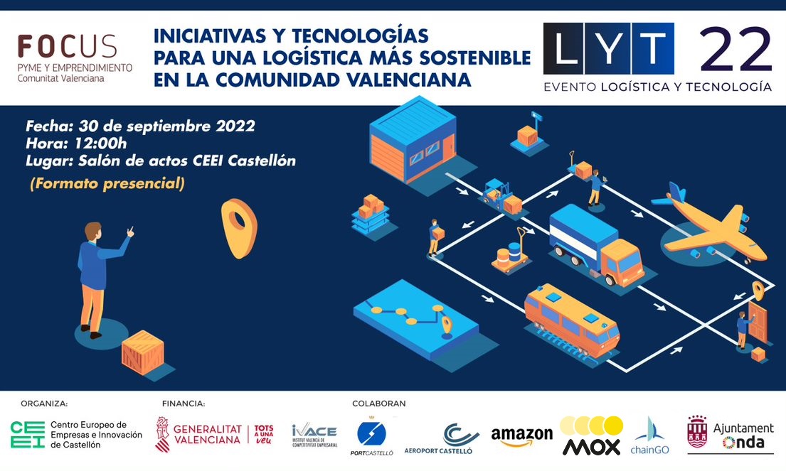 noticies_d's tweet photo. NOVA ALIANÇA// Nova aliança entre Focus Pyme i l'esdeveniment Logística i Tecnologia 2022 amb CEEI Castelló i Chaingo Tech
https://t.co/5g7r4hsja6
#novaaliança @focuspyme @CEEICastellon #ChaingoTech #noticies https://t.co/GyIuHvmFhH