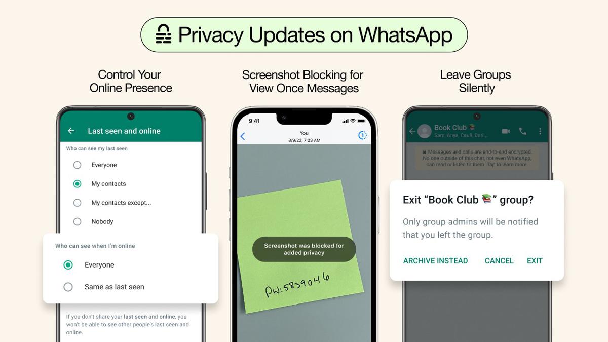 #WhatsApp announces new privacy features, including leaving groups silently

#newfeature #update #whatsappgroup #WhatsappUpdate