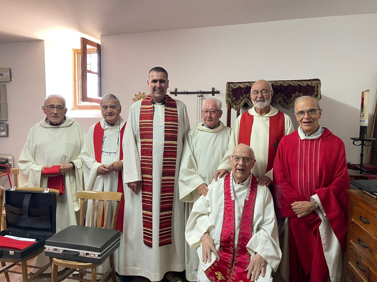 Els preveres de les unitats pastorals de #Navas i #Puigreig celebren la festa de sant Urbici a #serrateix