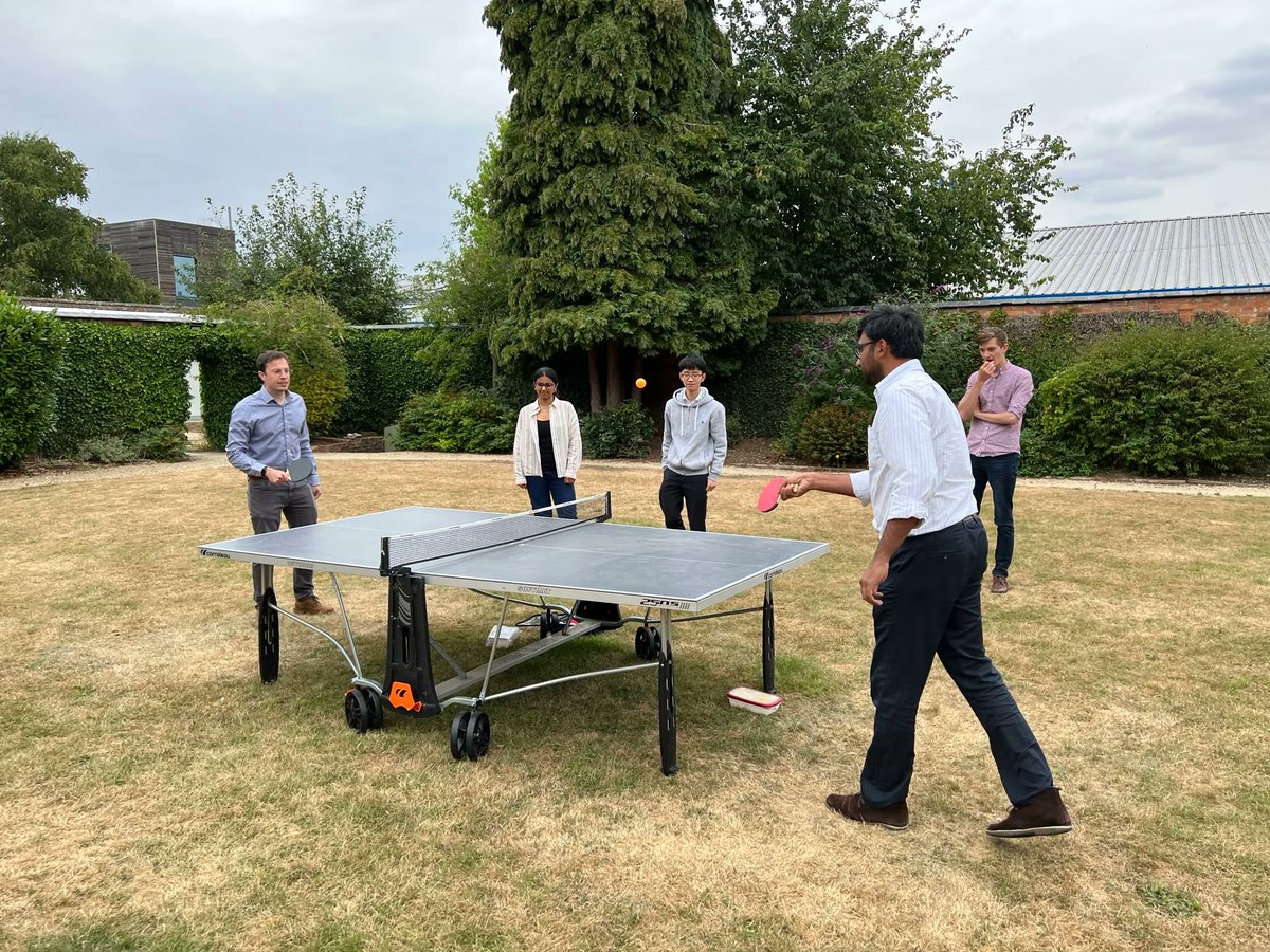 OpsydiaLtd's tweet photo. Our engineers are incredibly skilled when it comes to laser technology but how skilled are they at table tennis? We’ll trust our interns to be the judge!
#Opsydia #Oxfordcareers #lasertechnology #diamondtechnology #tabletennis https://t.co/M5GgQVqa1q