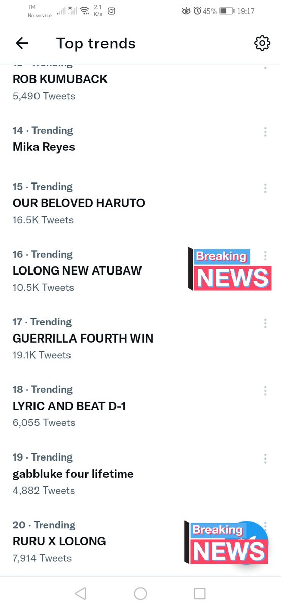 Power tweet po tayo pataasin pa po natin 
RURU X LOLONG 
#LolongAtubawReveal
LOLONG NEW ATUBAW
<a href="/Rurumadrid8/">Ruru Madrid</a>
