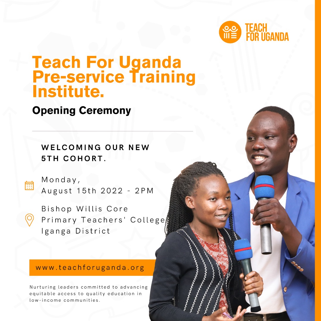 FortunateAlinda's tweet photo. The day is Monday 15th August the Cohort 5 matriculants of @TEACH4UG shall begin their Pre-service Training that will enable them trek the two years of the fellowship. Ready and fired up to help the children of this nation. @Kassaga4UG @TeachForAll @TeachForAmerica @anitapeyton https://t.co/GMHyx1nSAf