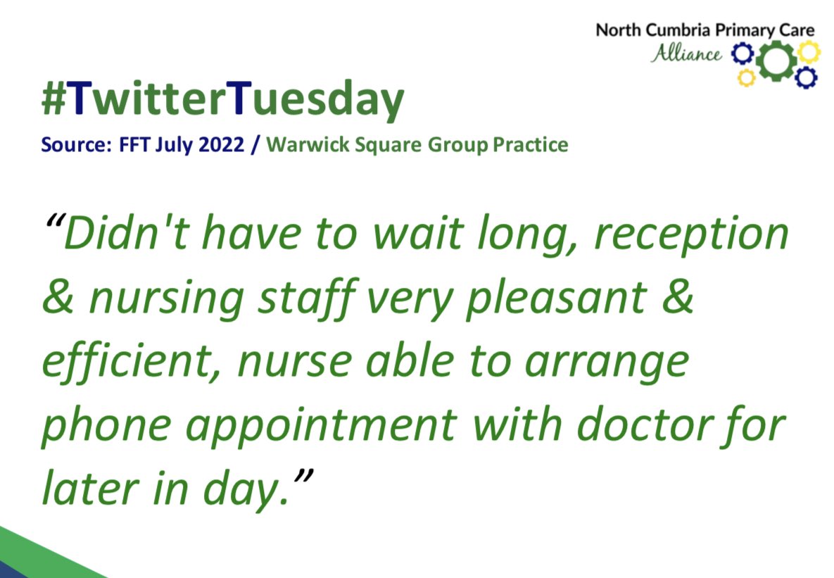 NCPCAlliance's tweet photo. This #TwitterTuesday we’d once again like to thank our teams who work hard every day to provide an excellent patient experience. https://t.co/TqdKOfs4Rc