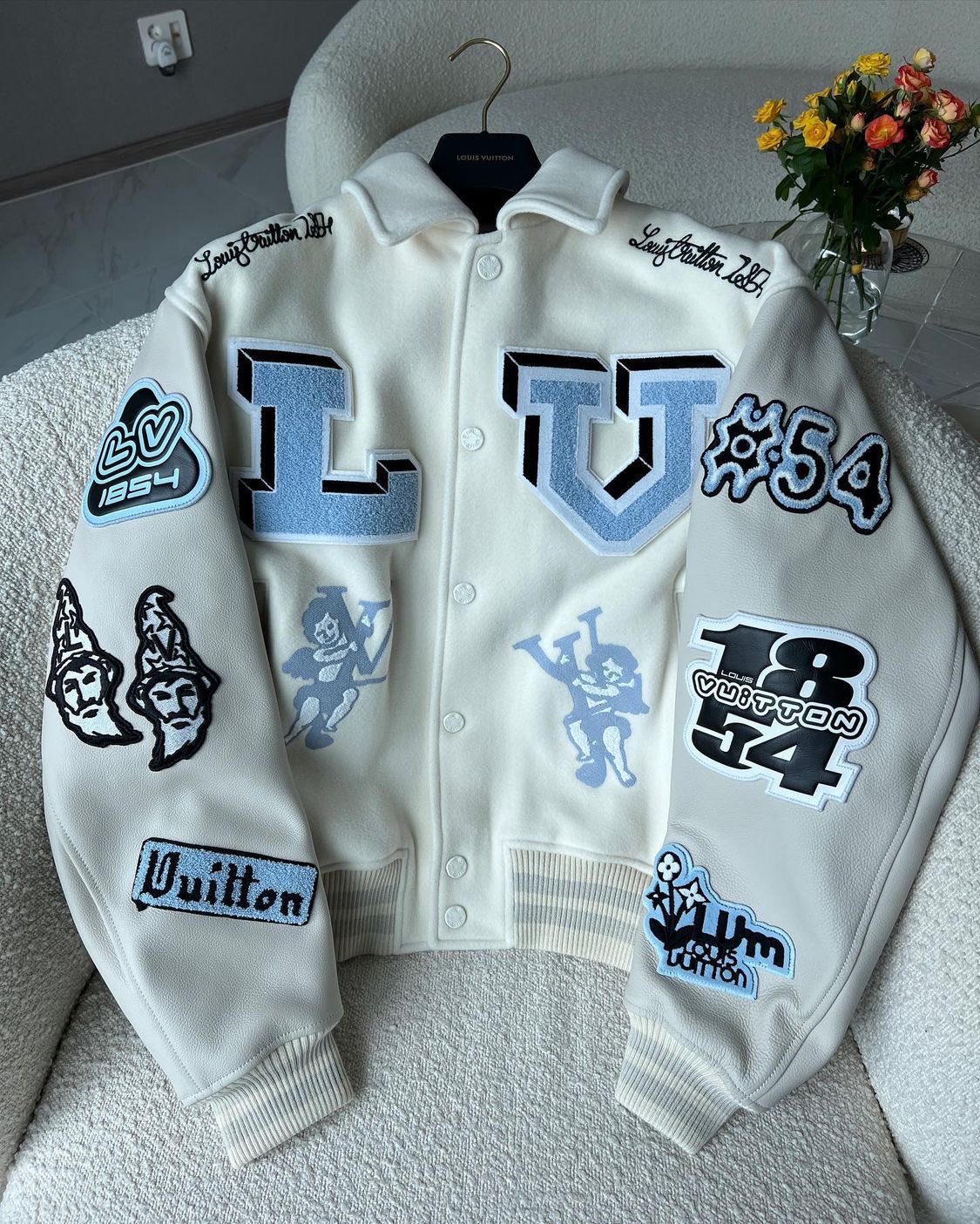 Jacketars Louis Vuitton FW22 Varsity Jacket