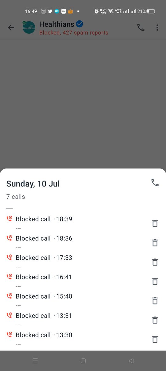 Being a person with an entrepreneurial mindset, I truly support all startups in all ways. 
However this is intolerable. 

<a href="/healthians/">Healthians</a> I seriously regret visiting your app. Please stop spamming.