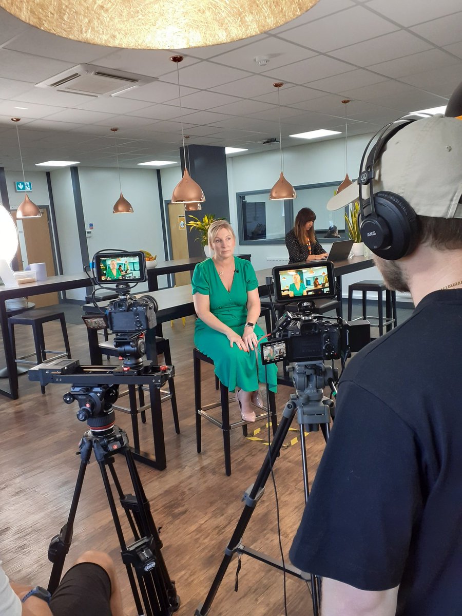 GEM_glos's tweet photo. It's an exciting but busy day for GEM today as we're out filming several videos.

First up we're at @ProCookUK Head Office as they share how being more #inclusive is beneficial to your business

#businessbenefits #inclusivityworks https://t.co/77xUzplke8