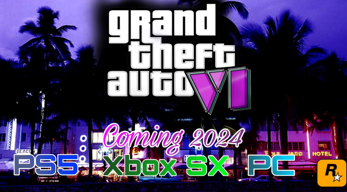 MuazQamar16's tweet photo. GTA 6 already taking place in Fictionalized Miami Florida and Surrounding Areas

I want Rockstar Games to use GTA Vice City intro music in GTA 6 it will be amazing and awesome

GTA 6 Coming 2024 whenever its Ready ☺️🤗🥰
#GTA6 #GTAVI #GTAOnline #RockstarGames #ViceCity2024 https://t.co/gD6Xe021Cy