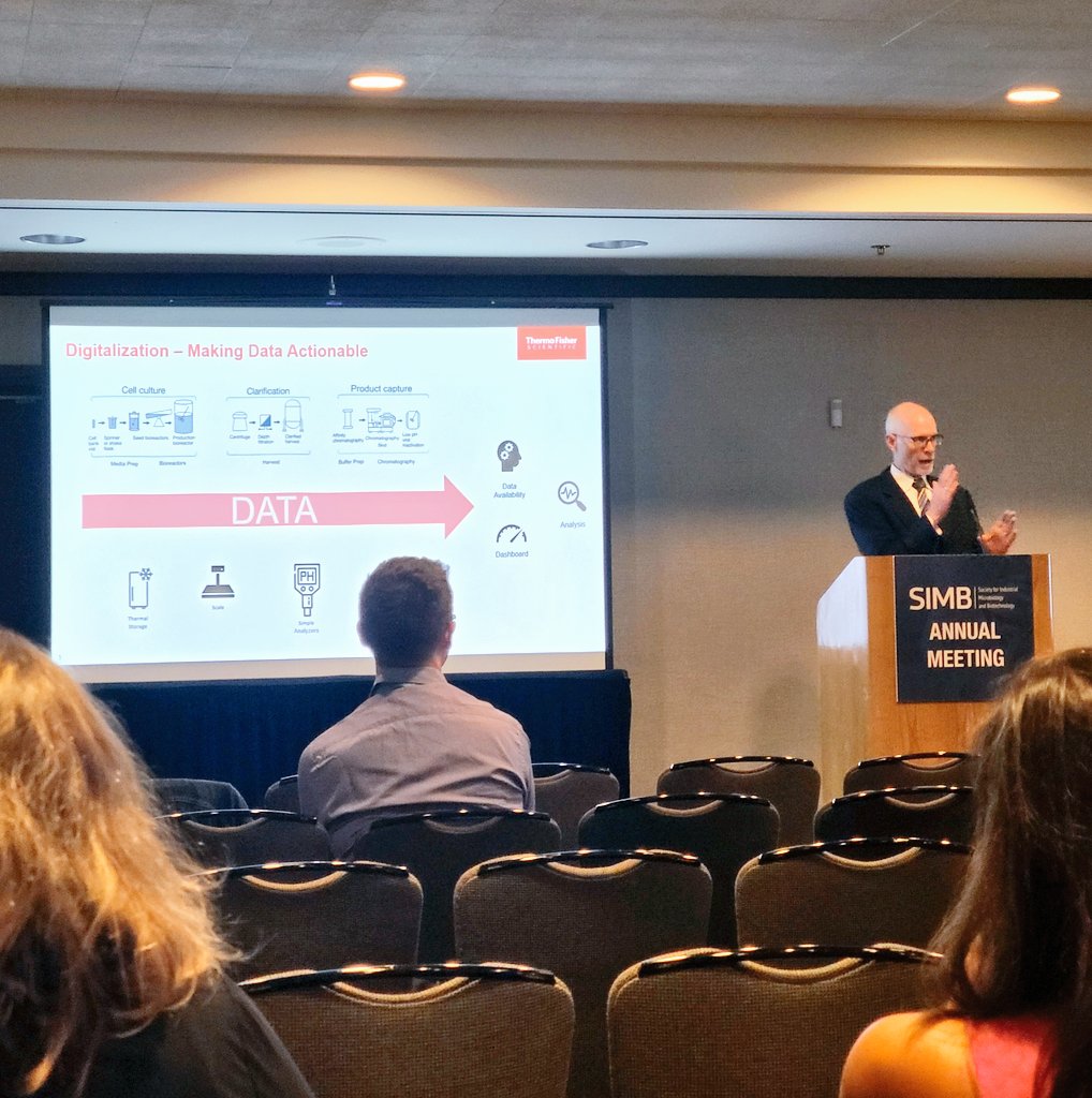 StephenGHubbard's tweet image. It is fantastic to see progress in bringing biotechnology into the  digitized future. 

 &quot;The Making of a Paperless Lab&quot; from Josh Speer @thermofisher at @SIMB_Microbio #SIMBAM2022