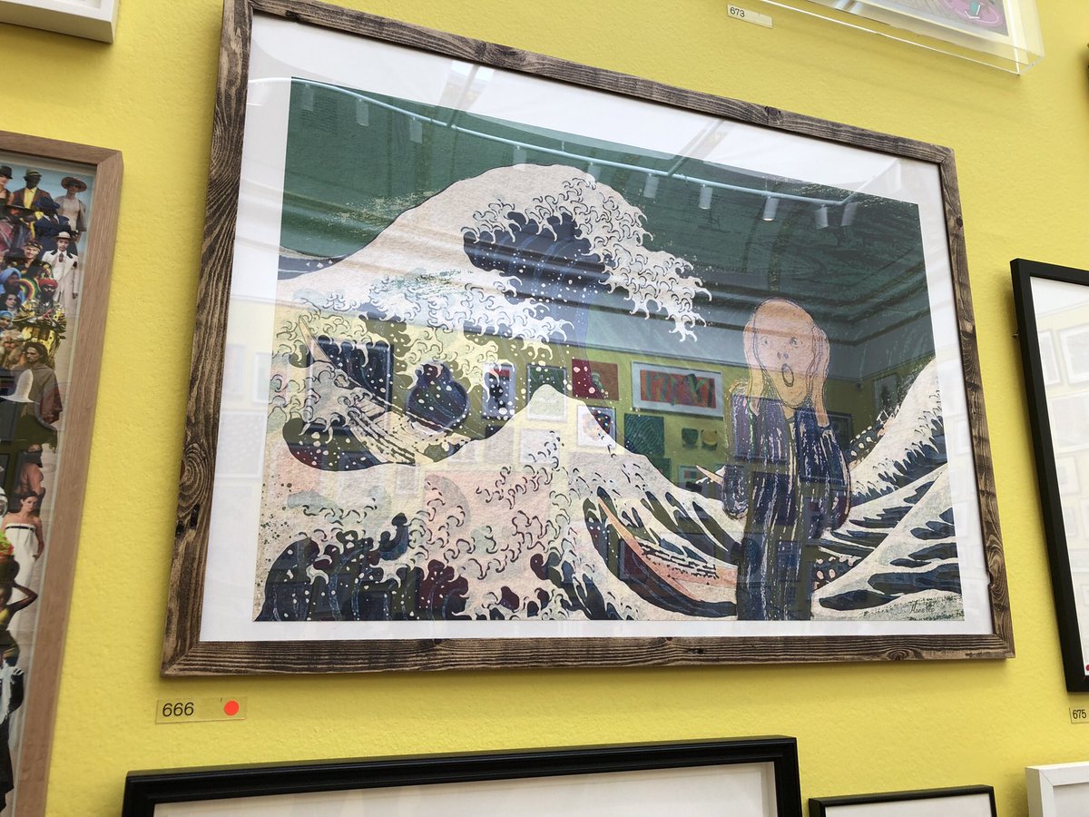 This looks familiar, seen at the RAC Summer Exhibition 🤔