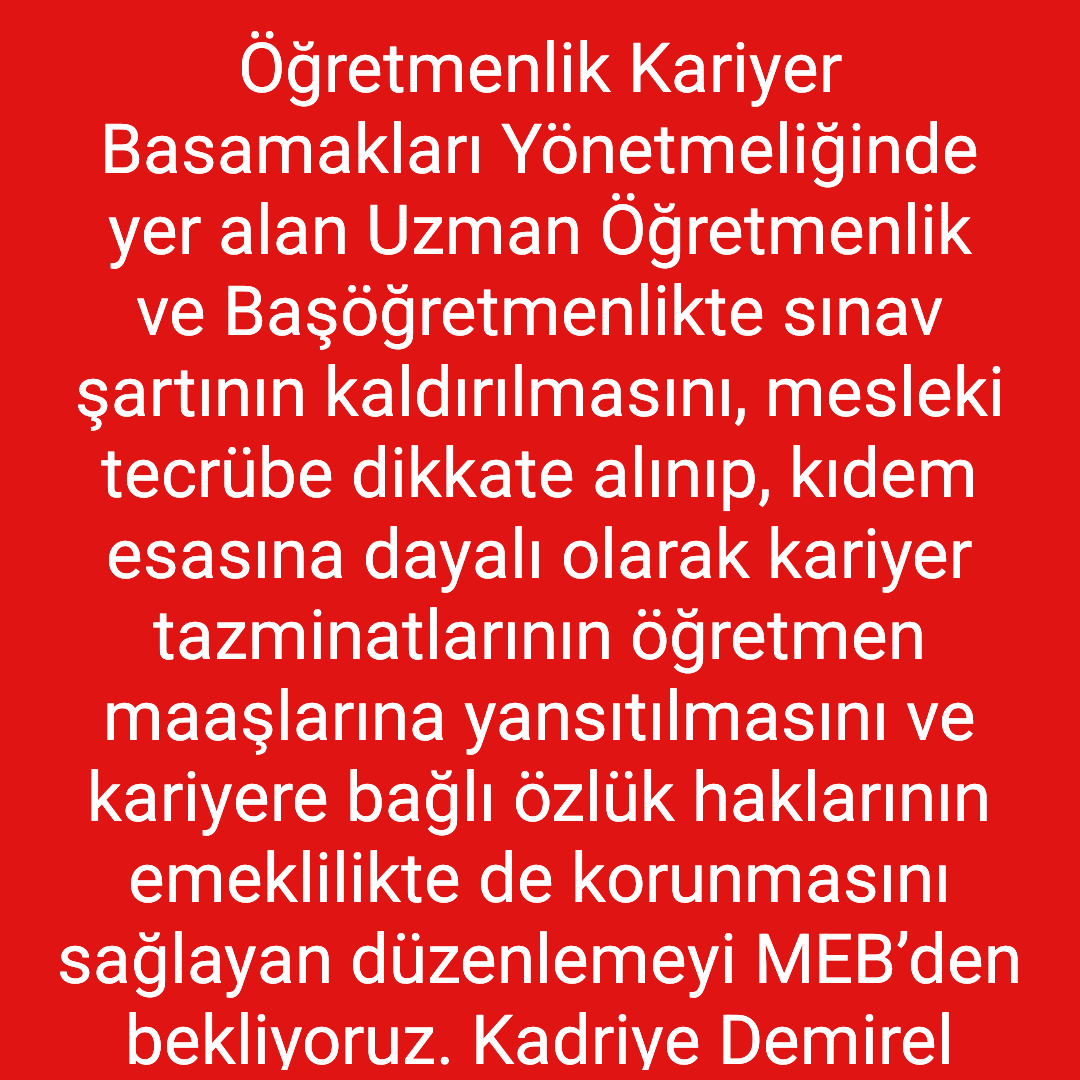 8 Temmuz'da çıktığımız yolda bugün #öğretmenlertekyürek olduk. Sesleniyoruz #kariyersınavlaolmaz #sınaviptalolsun diyoruz. Meb'ten #sınaviptal müjdesi bekliyoruz. Yetkililer #öğretmenleriduyun  #mebsınavtal açıklaması ne zaman?