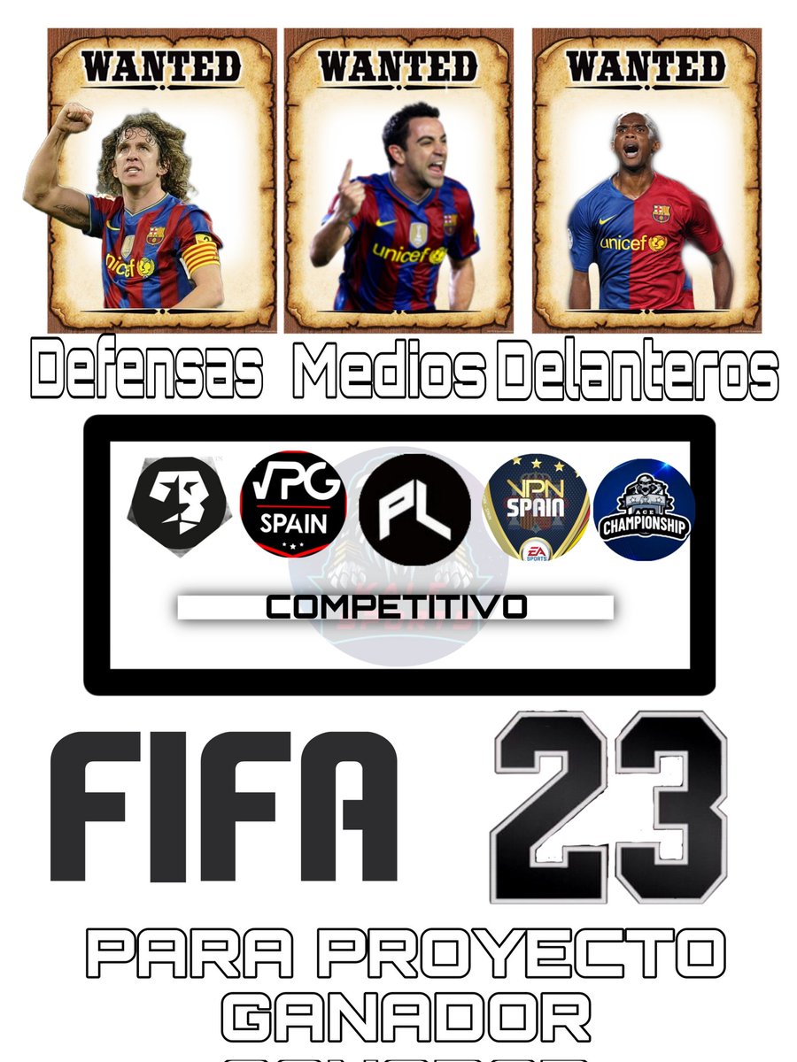 Se busca jugadores en todas las posiciones.
Se agradece Rt