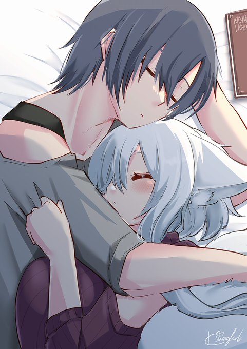 体温とにおいで安心するきつね
#狐の話 