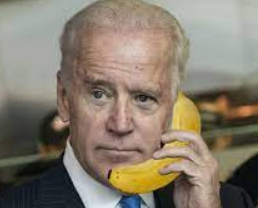 Banana Republic's top banana on his banana phone